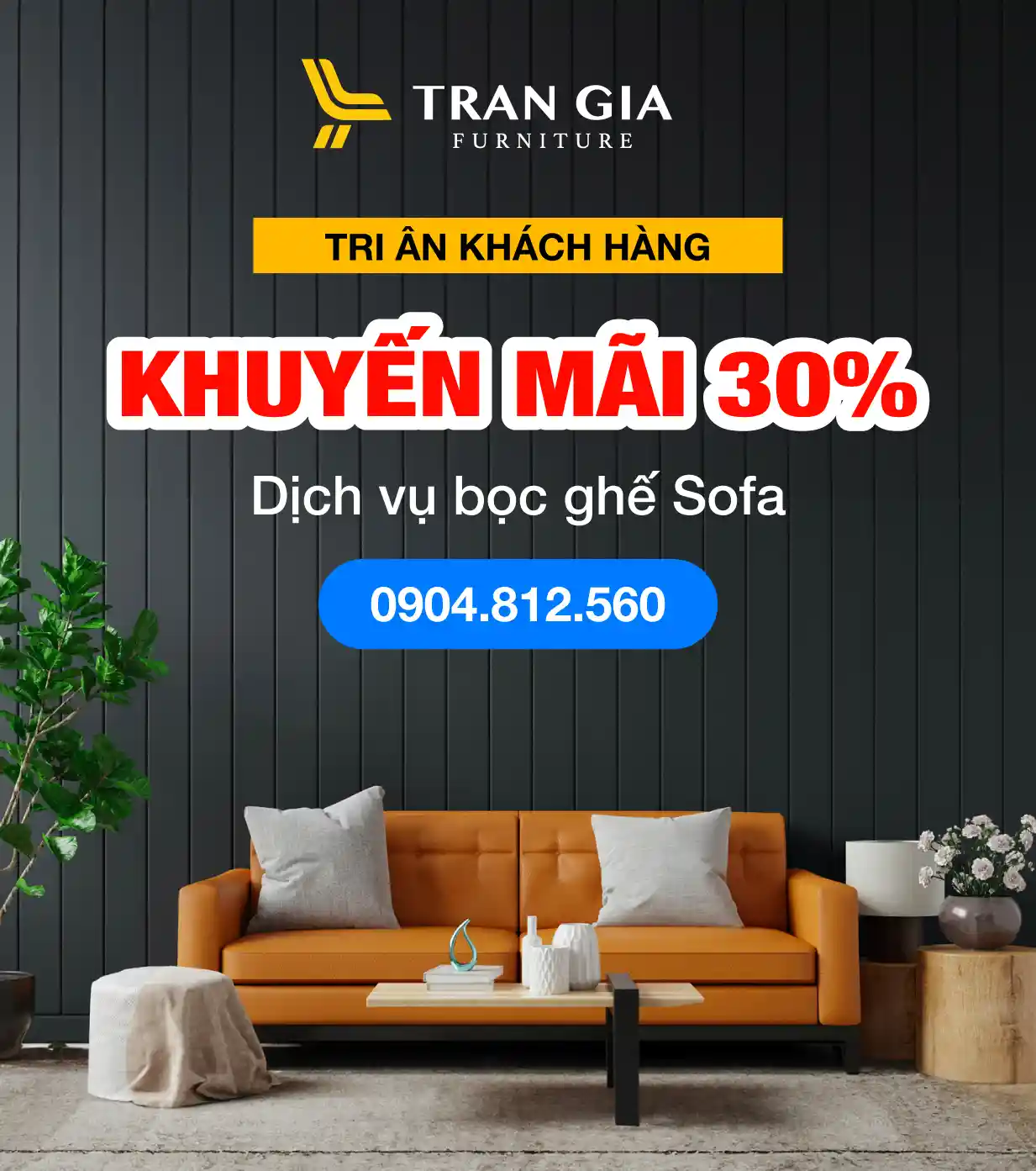 Khuyến mãi bọc ghế sofa tại nhà