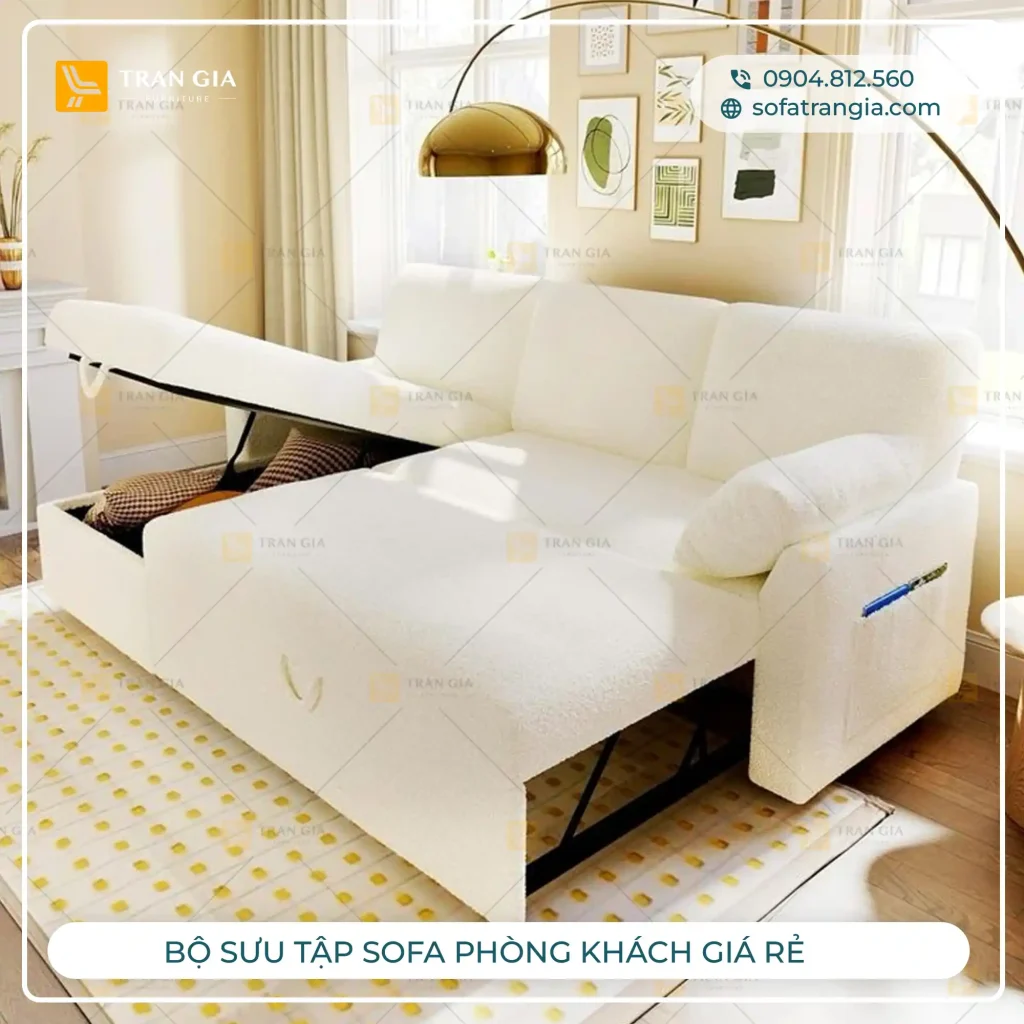 99 mẫu bộ bàn ghế sofa phòng khách giá rẻ