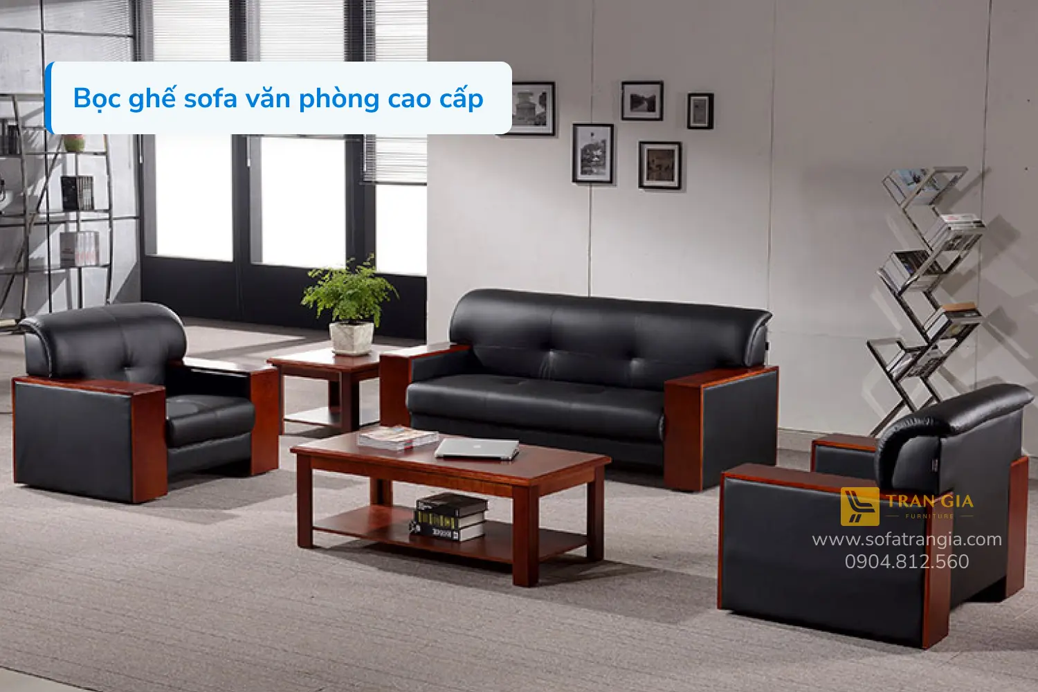 Bọc ghế sofa văn phòng cao cấp