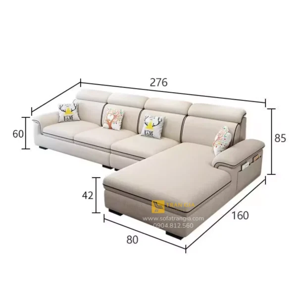 Ghế sofa phòng khách đẹp hiện đại