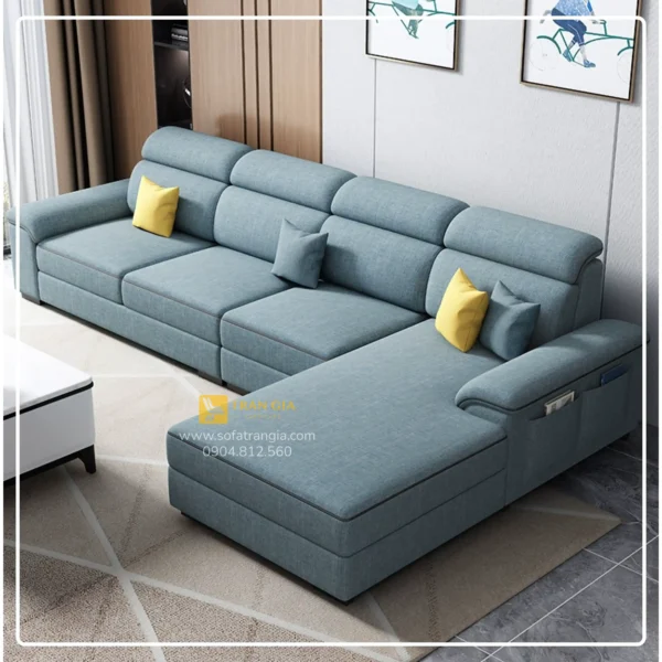 mẫu sofa góc L đẹp 2024