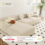 Ghe sofa goc L Sofa phong khach dep